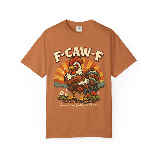 F‑CAW‑F Vintage Chicken Shirt Funny Rooster Tee for Homesteaders & Chicken Keepers