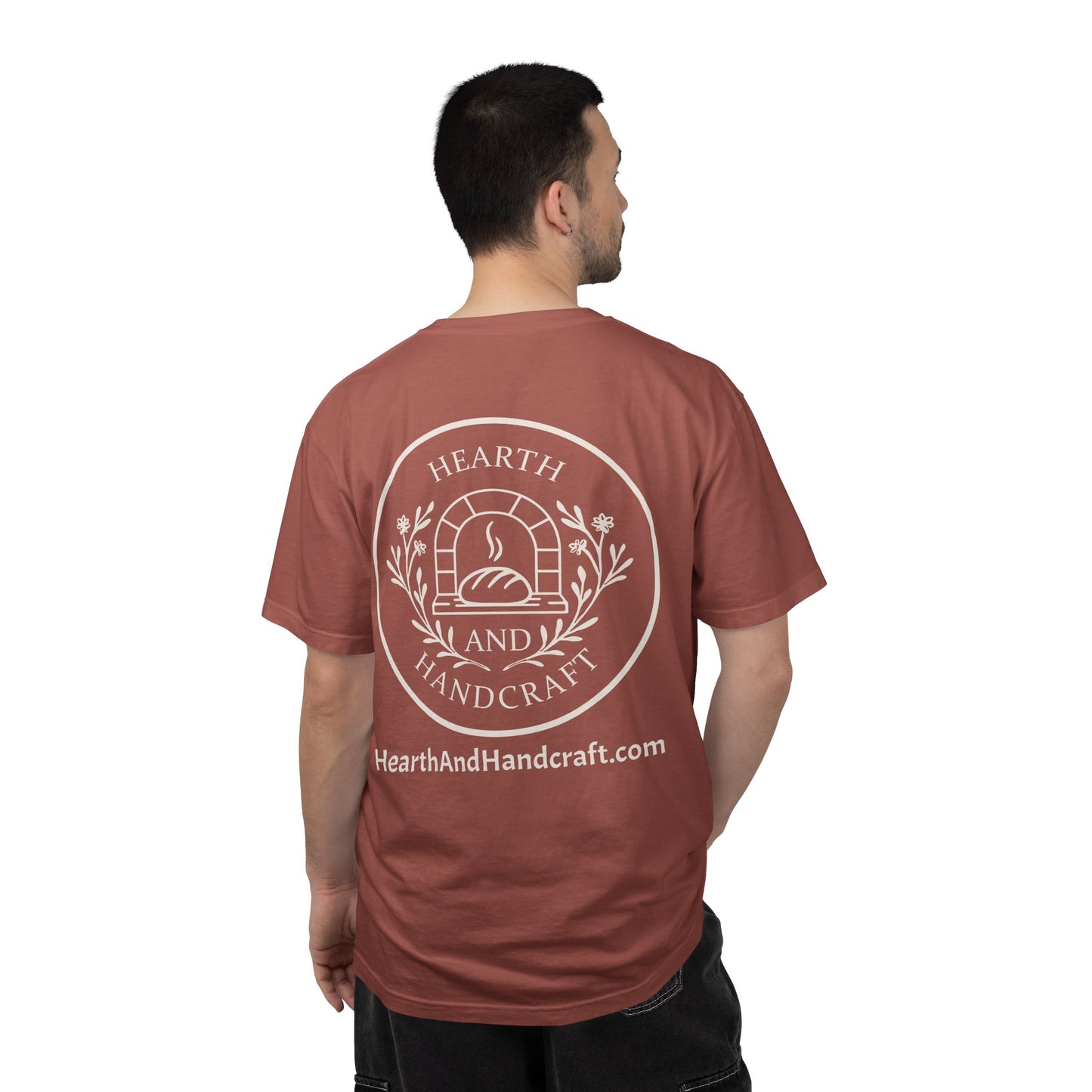 Hearth & Handcraft Tee — Artisan Bakery Logo T‑Shirt