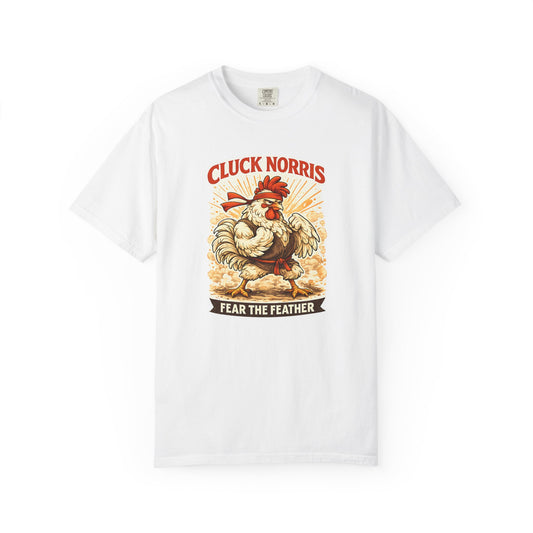 Cluck Norris "Fear the Feather" Graphic T-Shirt