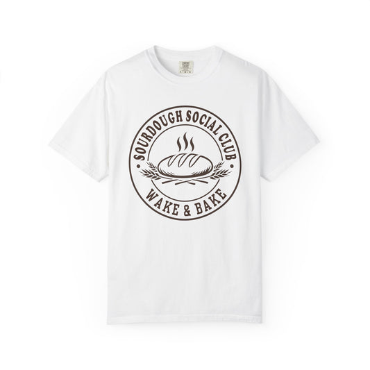 Sourdough Social Club Funny Bread Baking Baker Humor T-Shirt