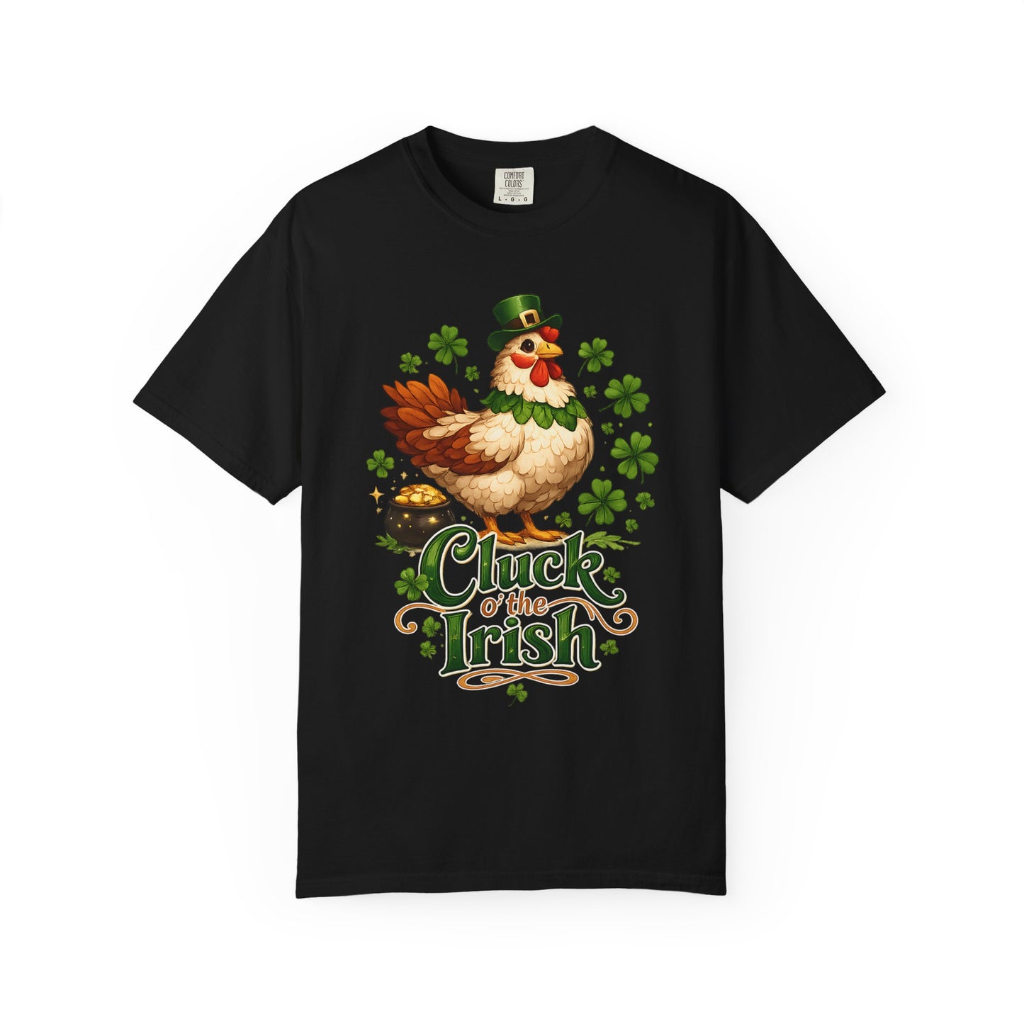 Cluck o’ the Irish – Funny St. Patrick’s Day Chicken Pun