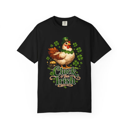 Cluck o’ the Irish – Funny St. Patrick’s Day Chicken Pun