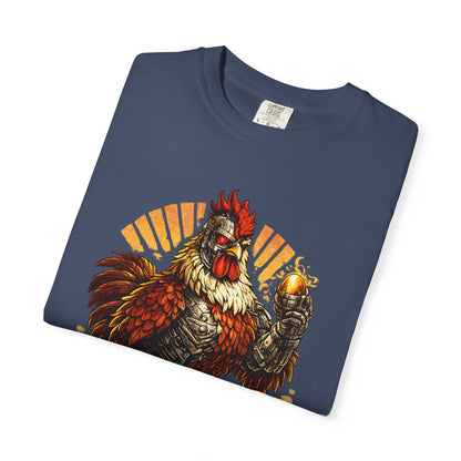Roostinator Rooster T-Shirt — "I'll Be Bawk" Vintage Farm Animal Tee