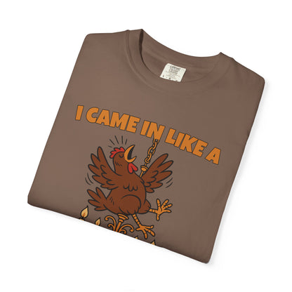 Squawking Ball Chicken Shirt – Funny Poultry