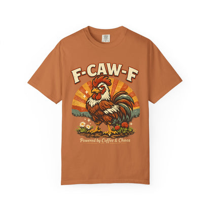 F‑CAW‑F Vintage Chicken Shirt Funny Rooster Tee for Homesteaders & Chicken Keepers