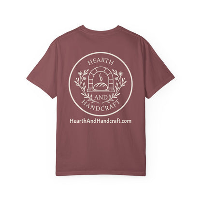 Hearth & Handcraft Tee — Artisan Bakery Logo T‑Shirt