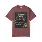Chicken Math T-Shirt — Funny Chicken Lover Tee with Chalkboard Design