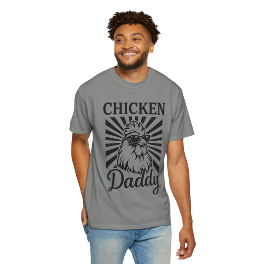 Chicken Daddy T-Shirt — Cool Rooster Graphic Tee for Poultry Lovers