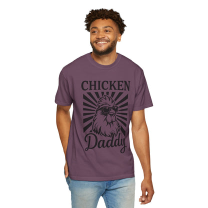 Chicken Daddy T-Shirt — Cool Rooster Graphic Tee for Poultry Lovers