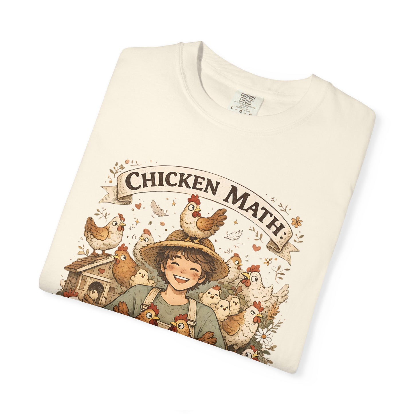 Chicken Math – It Just Happens Funny Chicken Keeper Humor