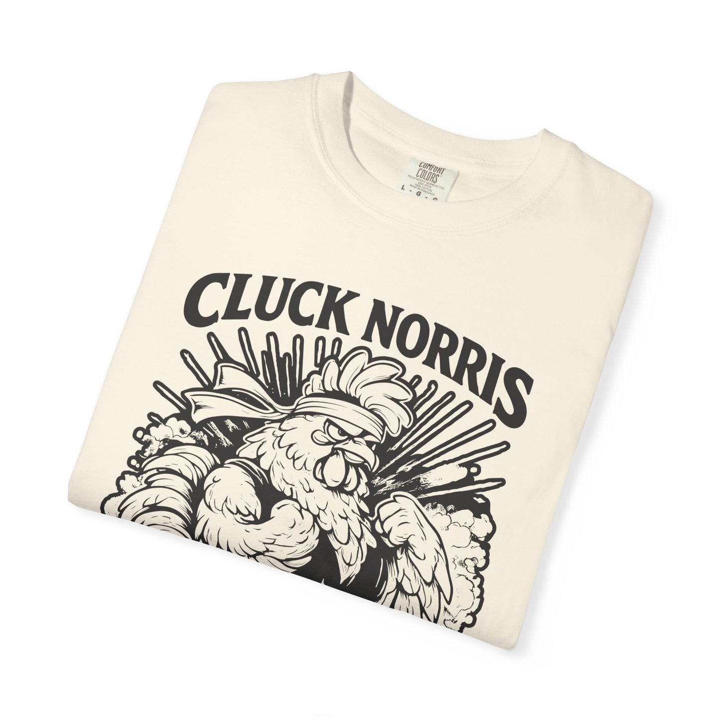 Cluck Norris Fear the Feather Chicken Humor