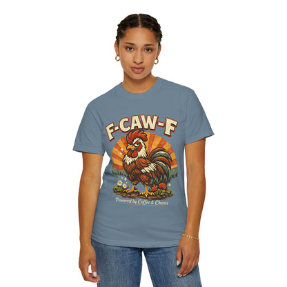 F‑CAW‑F Vintage Chicken Shirt Funny Rooster Tee for Homesteaders & Chicken Keepers