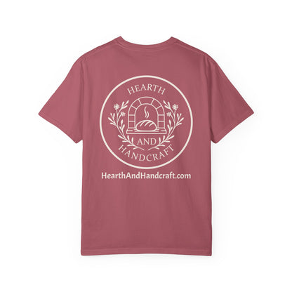 Hearth & Handcraft Tee — Artisan Bakery Logo T‑Shirt