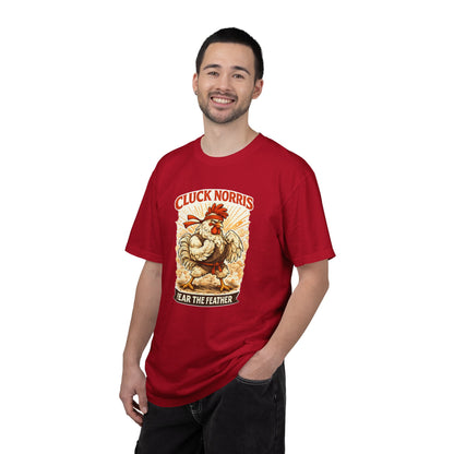 Cluck Norris "Fear the Feather" Graphic T-Shirt