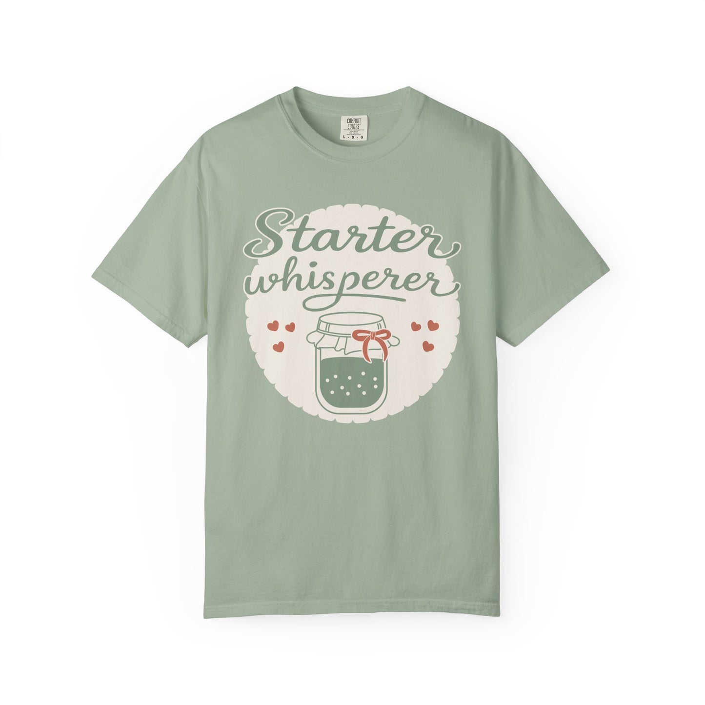Starter Whisperer T-Shirt — Cute Mason Jar Fermentation Tee for Home Canning & Kombucha Lovers