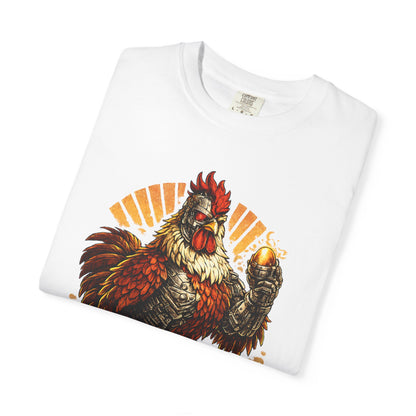 Roostinator Rooster T-Shirt — "I'll Be Bawk" Vintage Farm Animal Tee