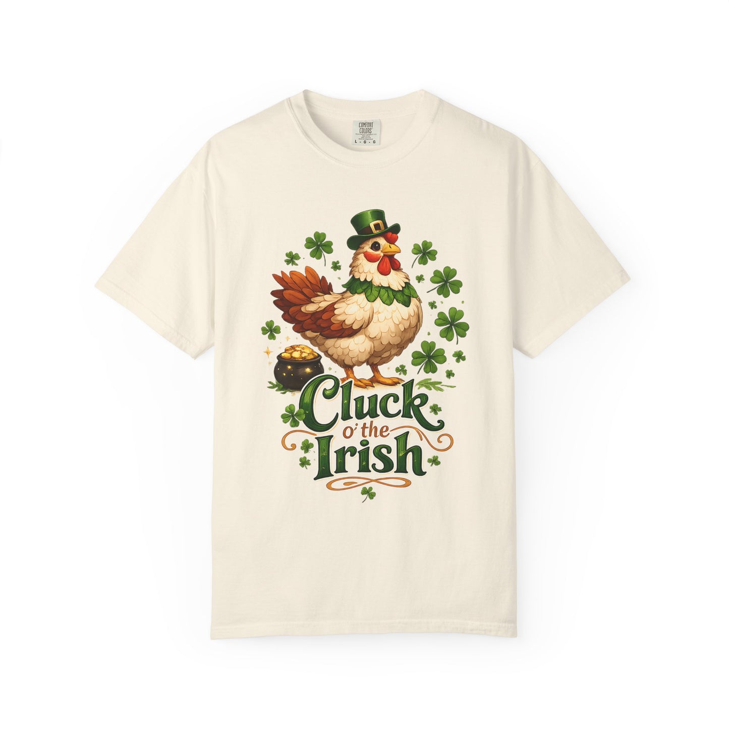 Cluck o’ the Irish – Funny St. Patrick’s Day Chicken Pun