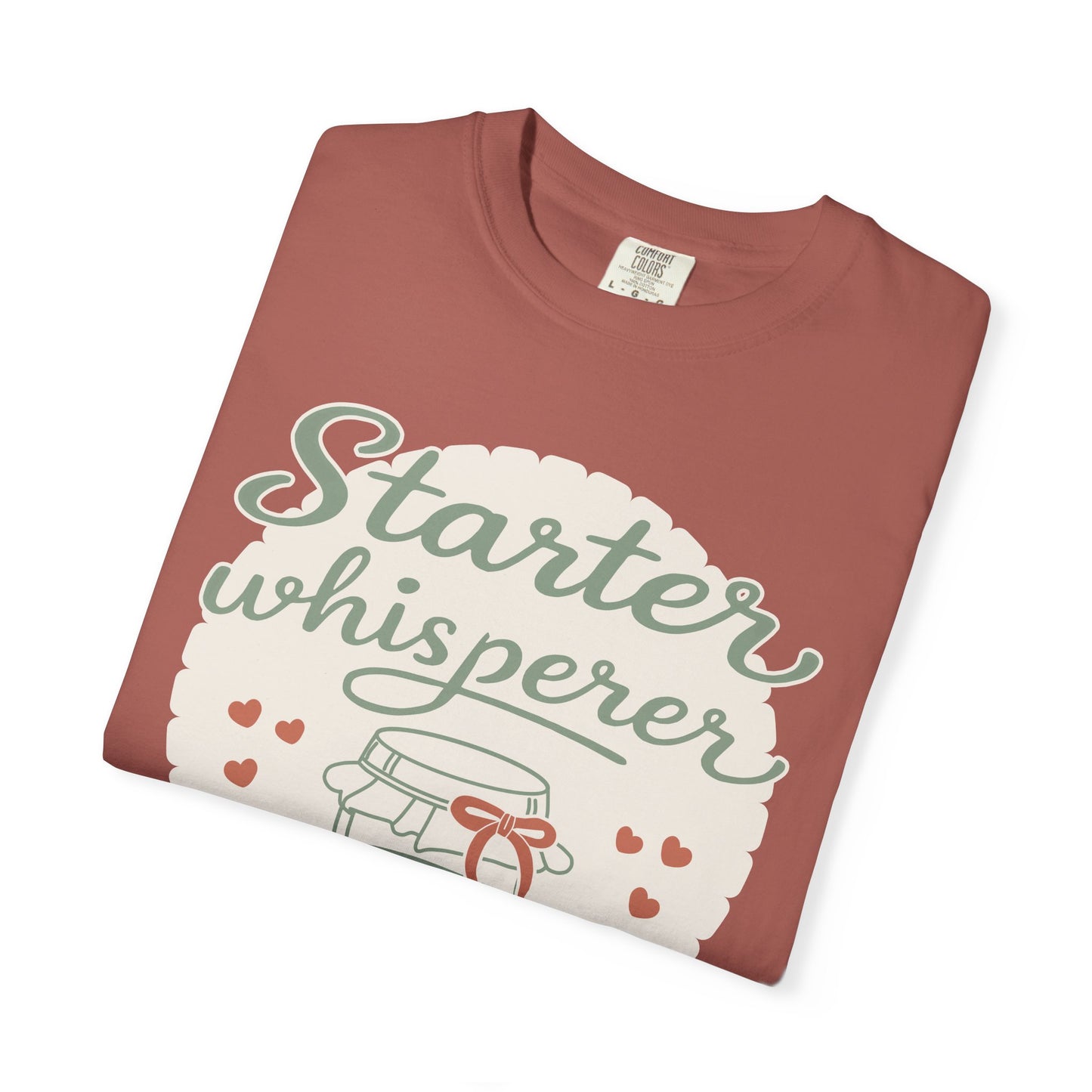 Starter Whisperer T-Shirt — Cute Mason Jar Fermentation Tee for Home Canning & Kombucha Lovers