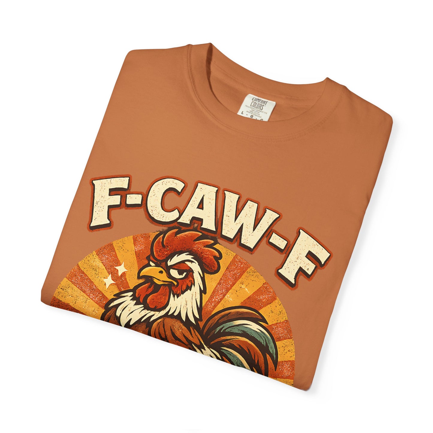 F‑CAW‑F Vintage Chicken Shirt Funny Rooster Tee for Homesteaders & Chicken Keepers