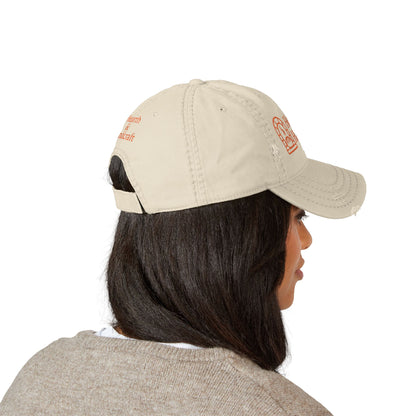 Hearth & Handcraft Vintage Logo Yam Distressed Embroidered Dad Hat