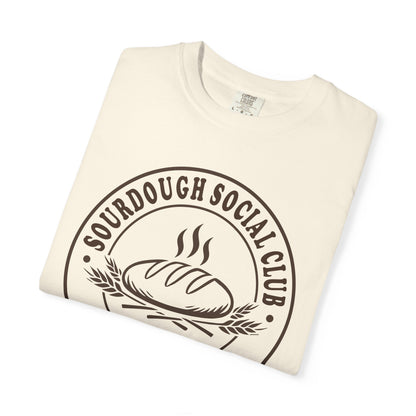 Sourdough Social Club Funny Bread Baking Baker Humor T-Shirt