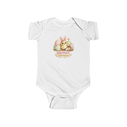 Egg Hunt Champion – Cute Easter Baby Chick Infant Onesie