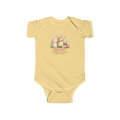 Egg Hunt Champion – Cute Easter Baby Chick Infant Onesie