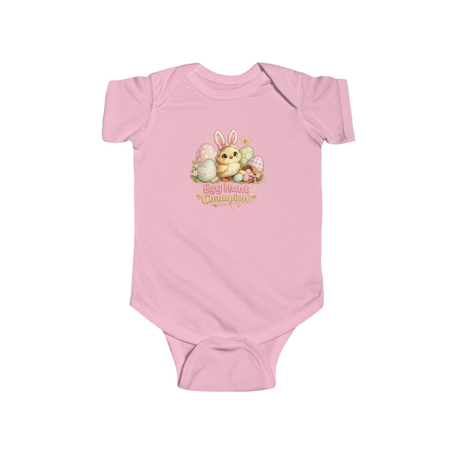 Egg Hunt Champion – Cute Easter Baby Chick Infant Onesie