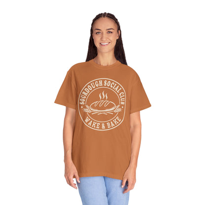 Sourdough Social Club Funny Bread Baking Baker Humor T-Shirt