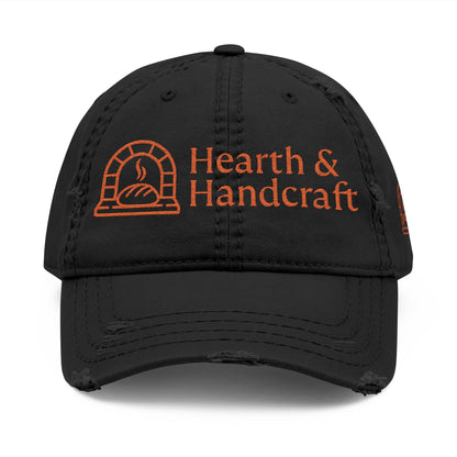 Hearth & Handcraft Vintage Logo Yam Distressed Embroidered Dad Hat
