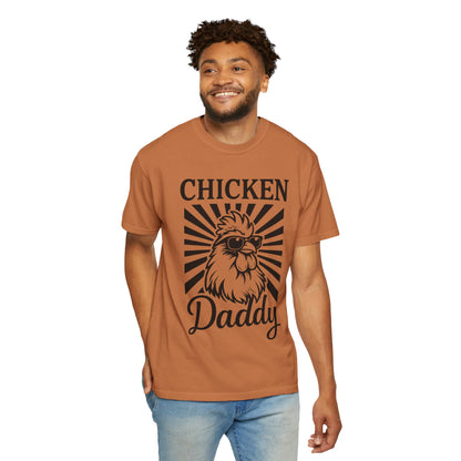 Chicken Daddy T-Shirt — Cool Rooster Graphic Tee for Poultry Lovers
