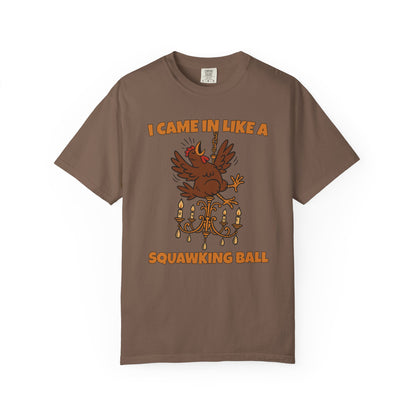 Squawking Ball Chicken Shirt – Funny Poultry