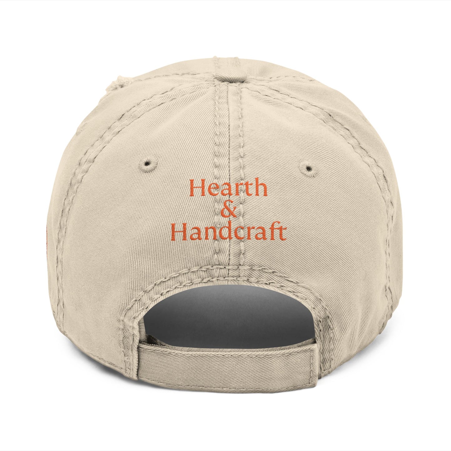 Hearth & Handcraft Vintage Logo Yam Distressed Embroidered Dad Hat
