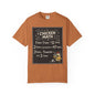 Chicken Math T-Shirt — Funny Chicken Lover Tee with Chalkboard Design
