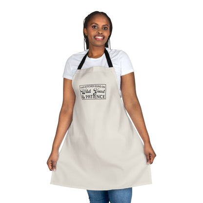 "This Kitchen Runs on Wild Yeast & Patience" Baking Apron