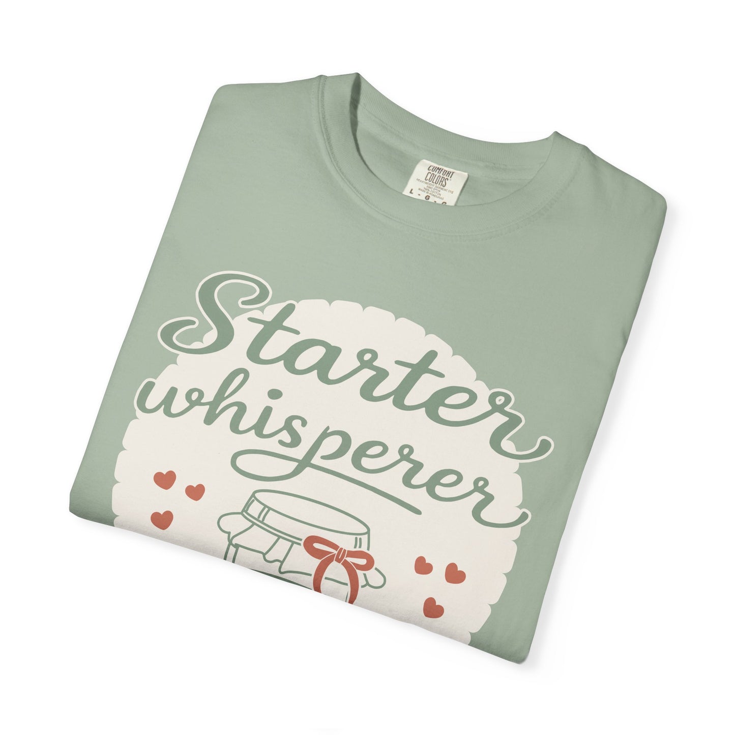 Starter Whisperer T-Shirt — Cute Mason Jar Fermentation Tee for Home Canning & Kombucha Lovers
