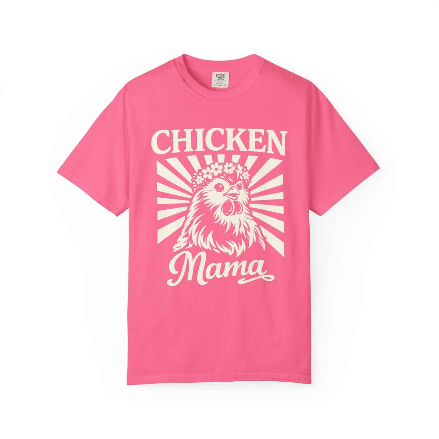 Chicken Mama T-Shirt — Retro Hen Farm Mom Tee