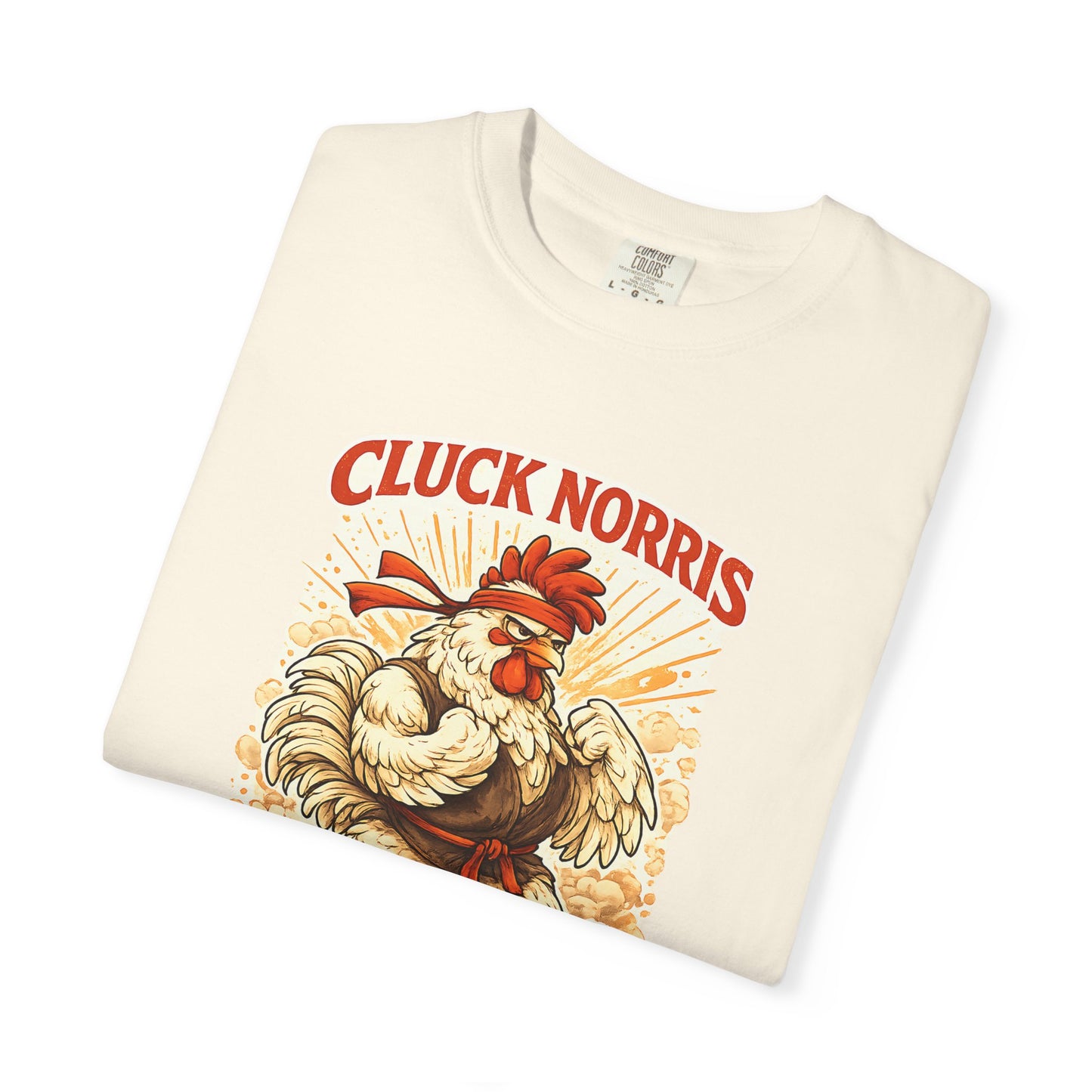 Cluck Norris "Fear the Feather" Graphic T-Shirt