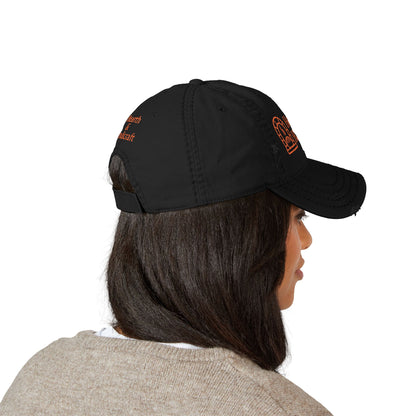 Hearth & Handcraft Vintage Logo Yam Distressed Embroidered Dad Hat