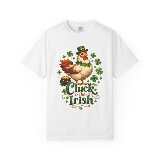 Cluck o’ the Irish – Funny St. Patrick’s Day Chicken Pun