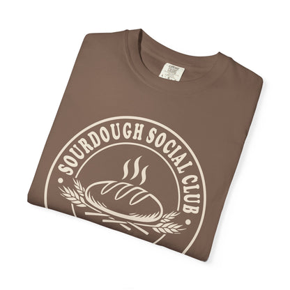 Sourdough Social Club Funny Bread Baking Baker Humor T-Shirt