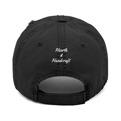 Hearth & Handcraft Vintage Logo Distressed Embroidered Dad Hat