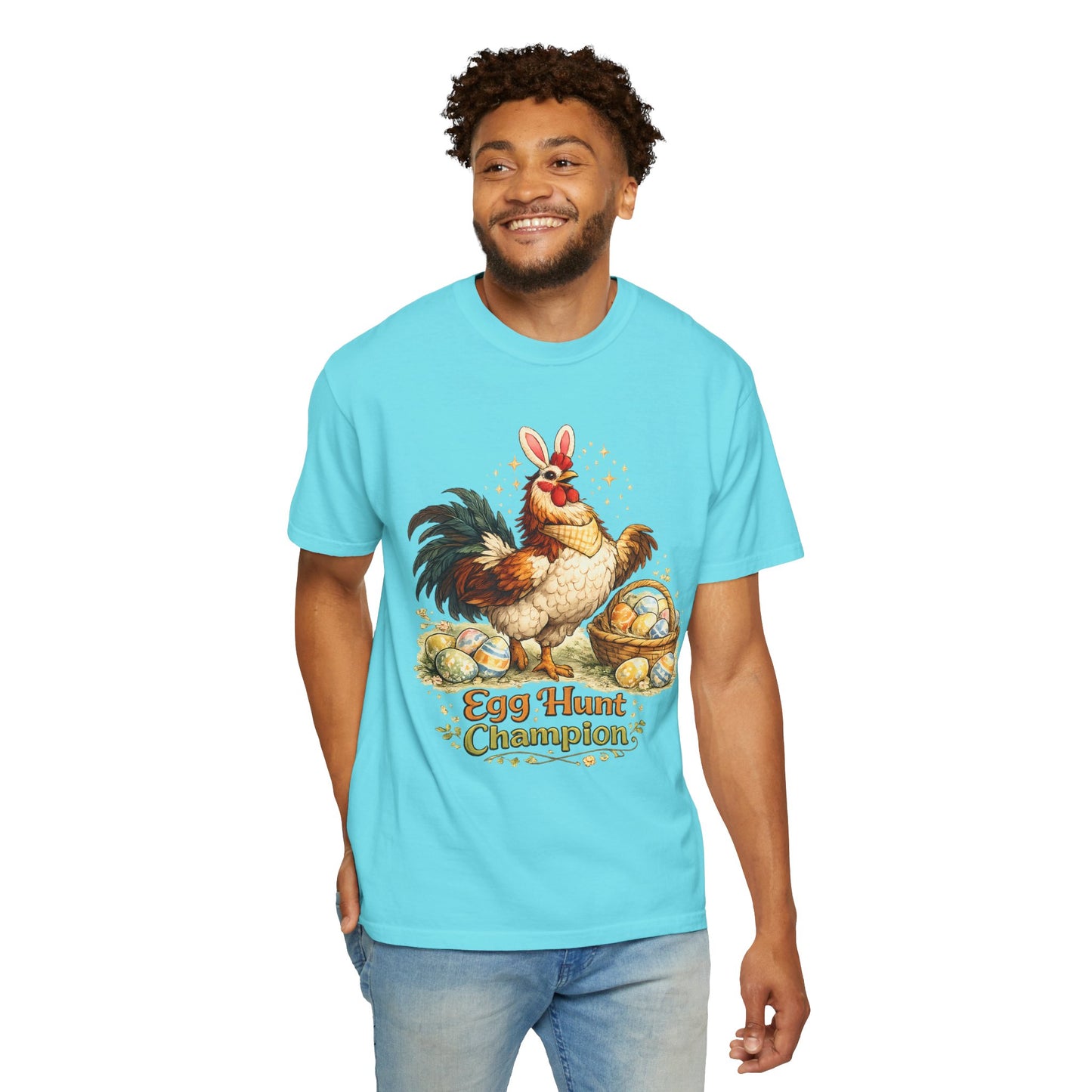 Egg Hunt Champion – Funny Easter Rooster