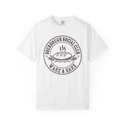 Sourdough Social Club Funny Bread Baking Baker Humor T-Shirt