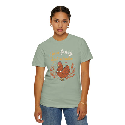 Funny Chicken T-Shirt — "I'm a Fancy Chicken Tender" Farm Animal Tee