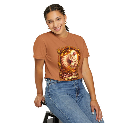 Funny Chicken Strips Shirt – Vintage Coop Edition Chicken Humor Tee