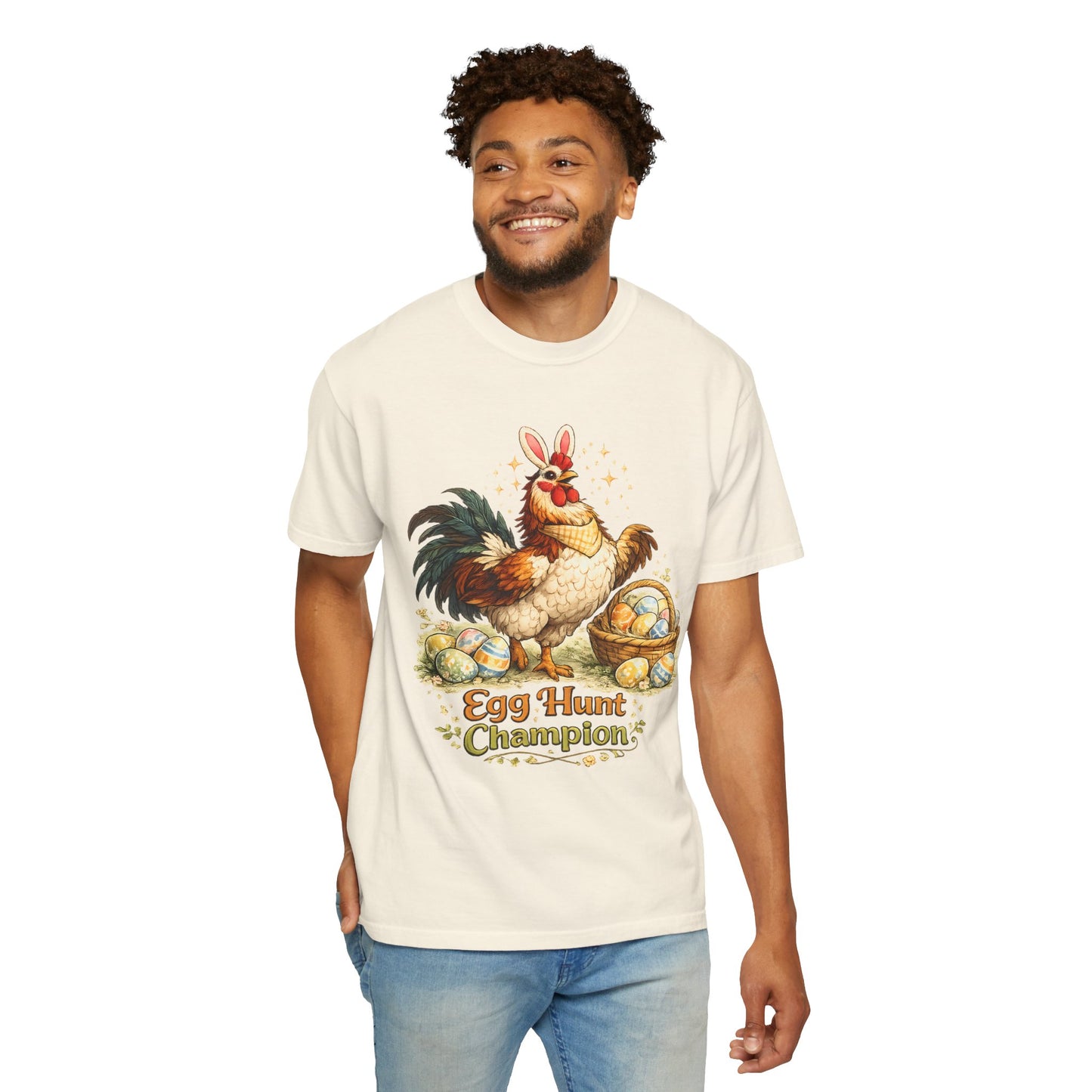 Egg Hunt Champion – Funny Easter Rooster