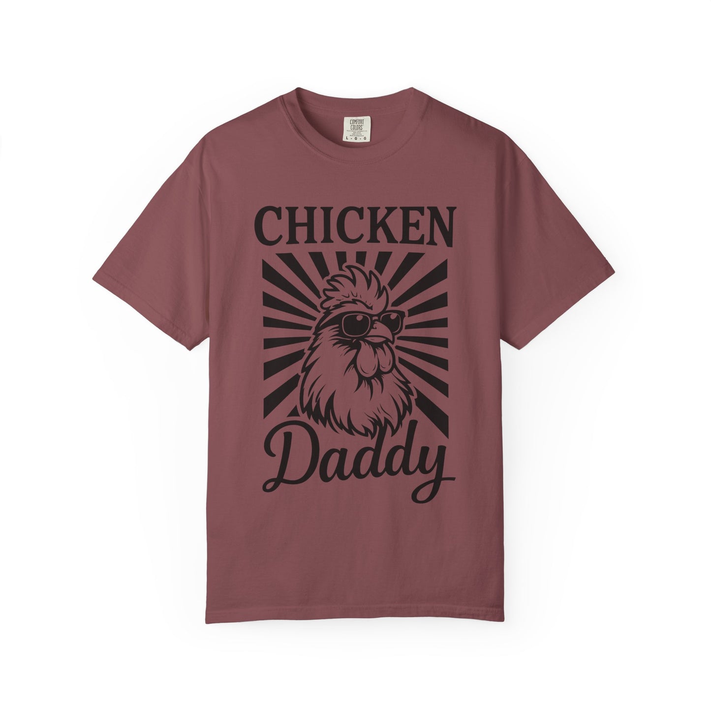Chicken Daddy T-Shirt — Cool Rooster Graphic Tee for Poultry Lovers