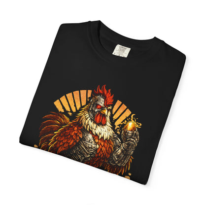 Roostinator Rooster T-Shirt — "I'll Be Bawk" Vintage Farm Animal Tee