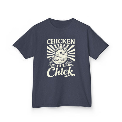 Kids T-Shirt — "Chicken Chick" Cute Retro Chick Tee for Children